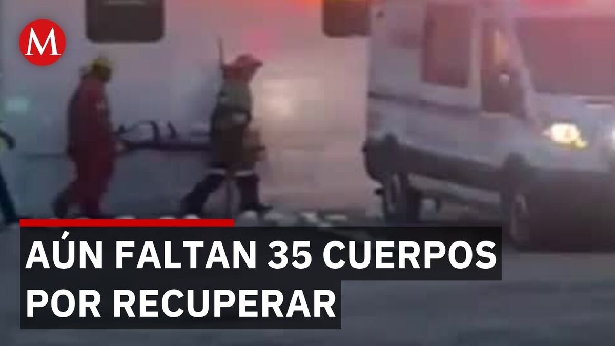 Rescatan a tres mineros en Pasta de Conchos tras 20 años