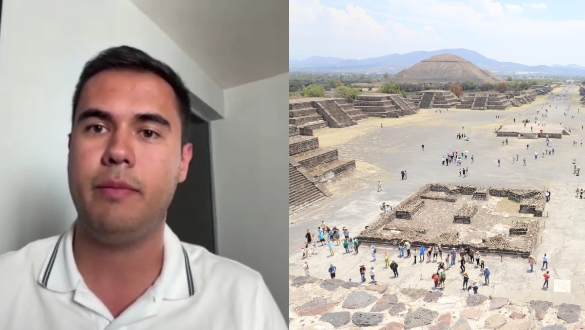 Sebastián Arango narró el ataque en Teotihuacan desde su visión como rehén. | Fotos: Captura y Javier Ríos