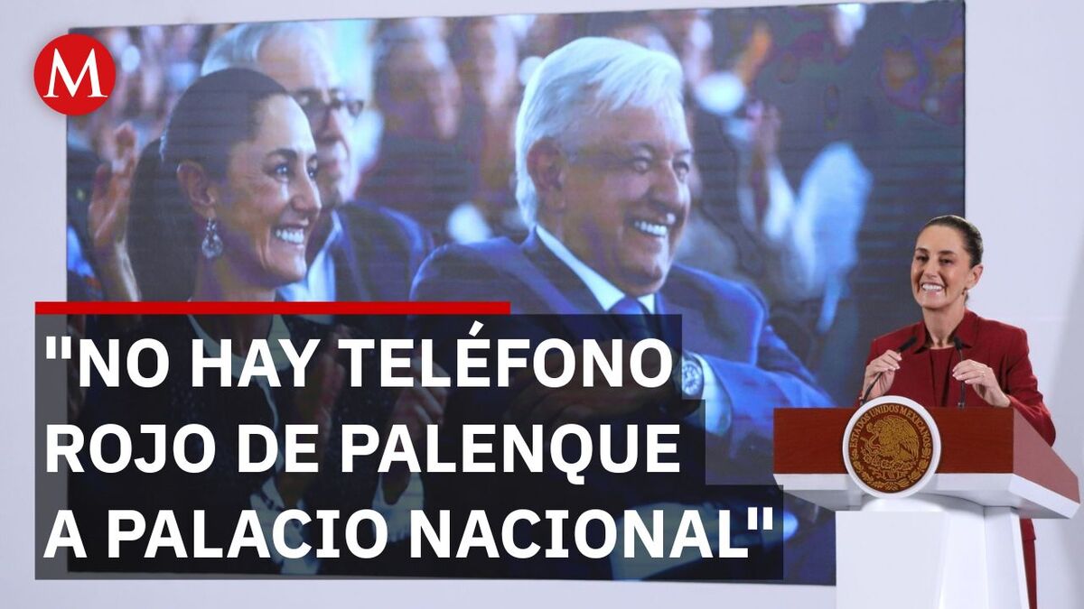 Sheinbaum asegura que no hay comunicación con AMLO