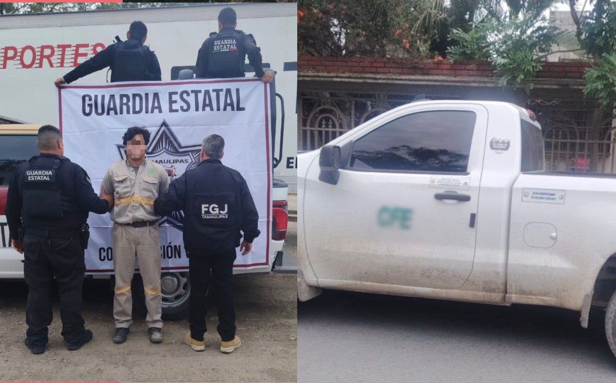 El sujeto portaba uniforme y camioneta con el logo de la empresa; no acredito ser trabajador activo. |