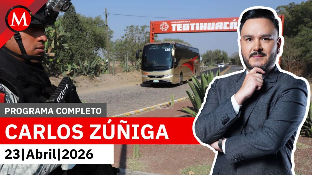 Teotihuacan reabre con operativo de seguridad | Carlos Zúñiga, 22 de abril de 2026