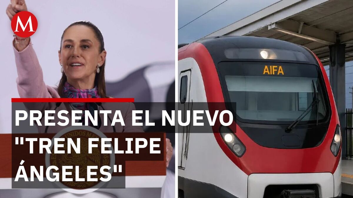 Tren al AIFA: Sheinbaum confirma operación federal y nuevo nombre