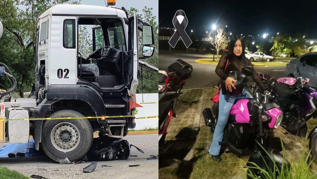 Brenda Akiro Popoca Rodríguez, quien era habitante de Apodaca, fue impactada por un camión de concreto la tarde del pasado jueves. | Especial