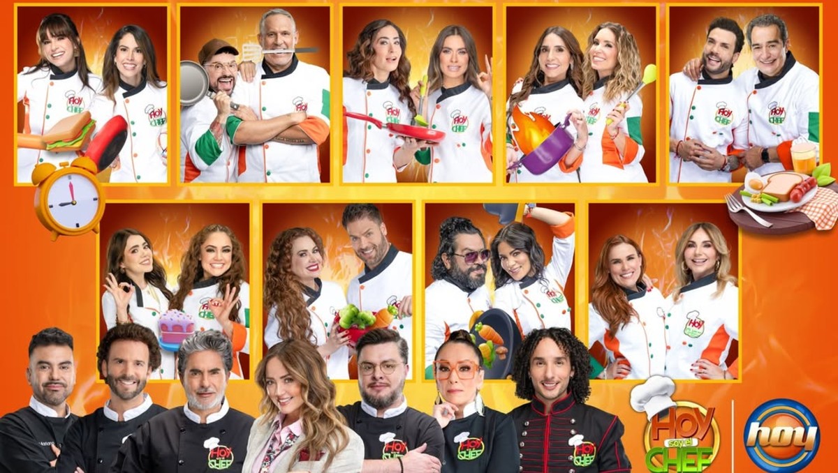 Hoy soy el Chef, reality show de Televisa en el programa Hoy. |  FOTO: Programa Hoy