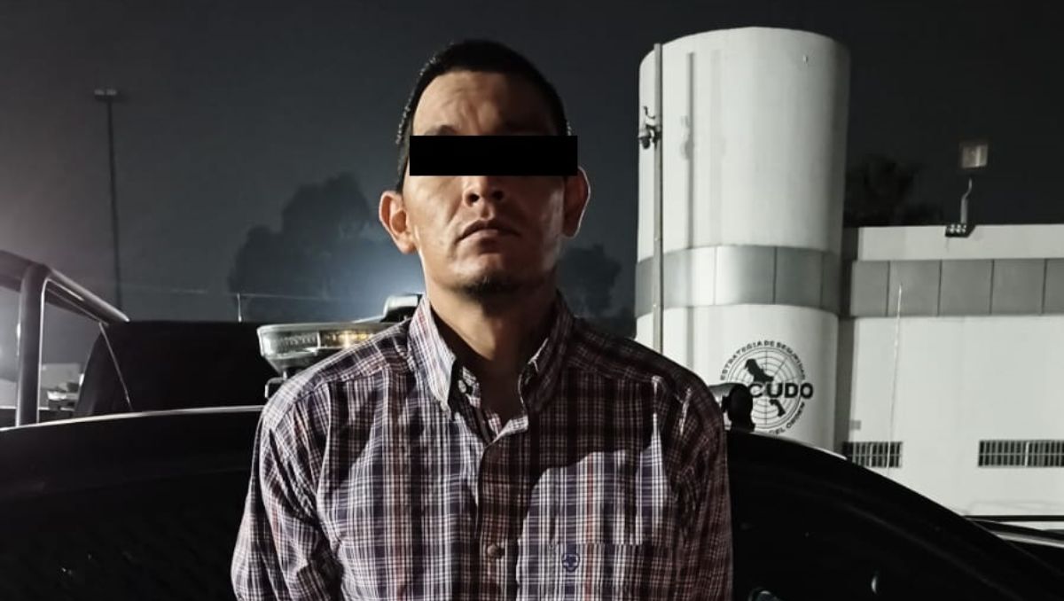 Elementos de la Policía de Monterrey detuvieron a Oscar “N”, de 36 años. Especial
