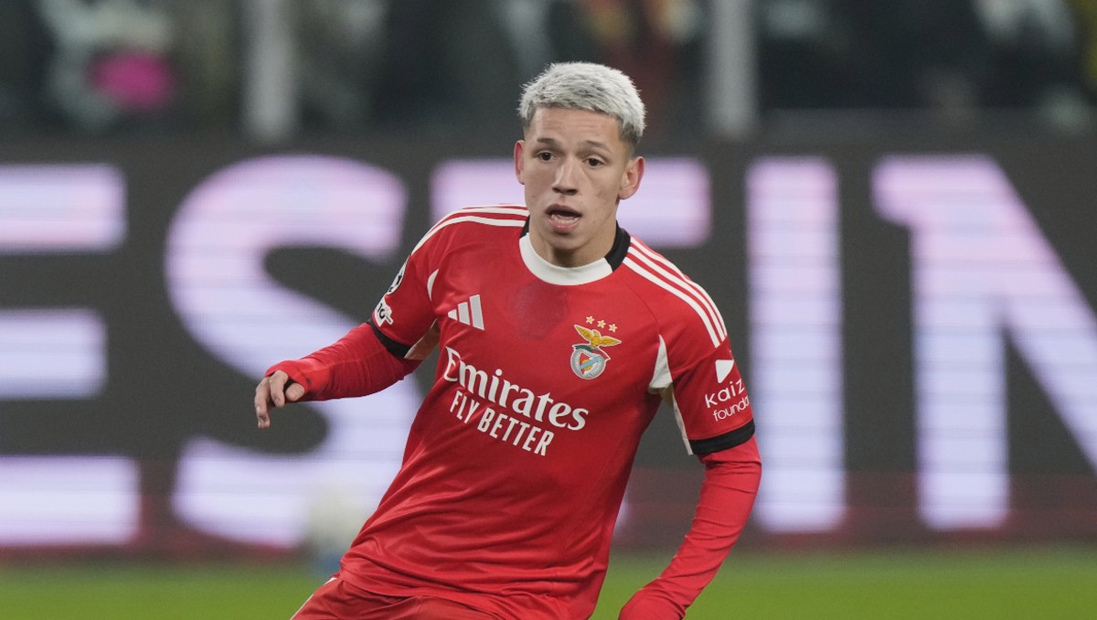 Gianluca Prestianni recibe sanción por insultos homofóbicos contra Vinícius Jr (AP)