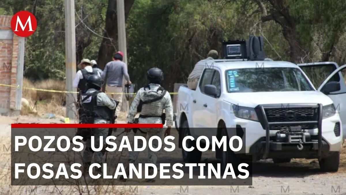 Guanajuato clausura 7 pozos usados como fosas clandestinas