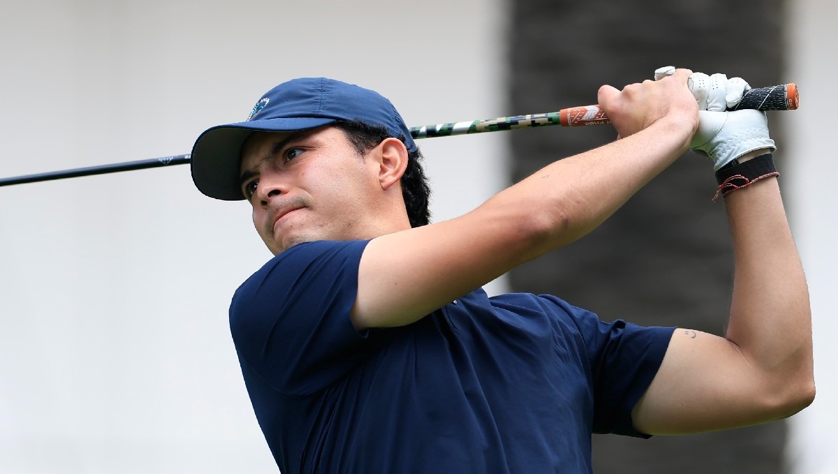 José Cristobal Islas tomó el liderato del Caliente.mx Open (Cortesía)