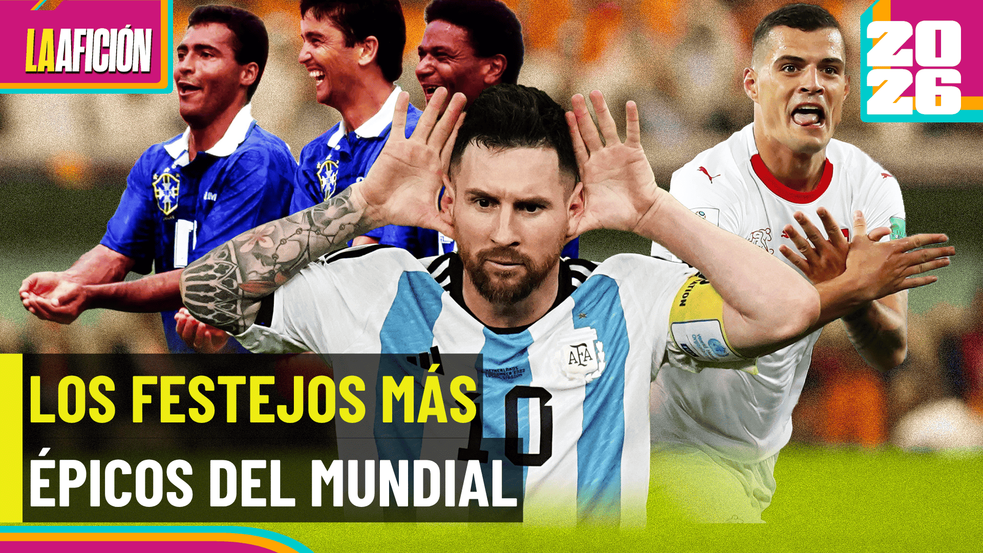 Los 5 festejos más inolvidables de los Mundiales de Fútbol