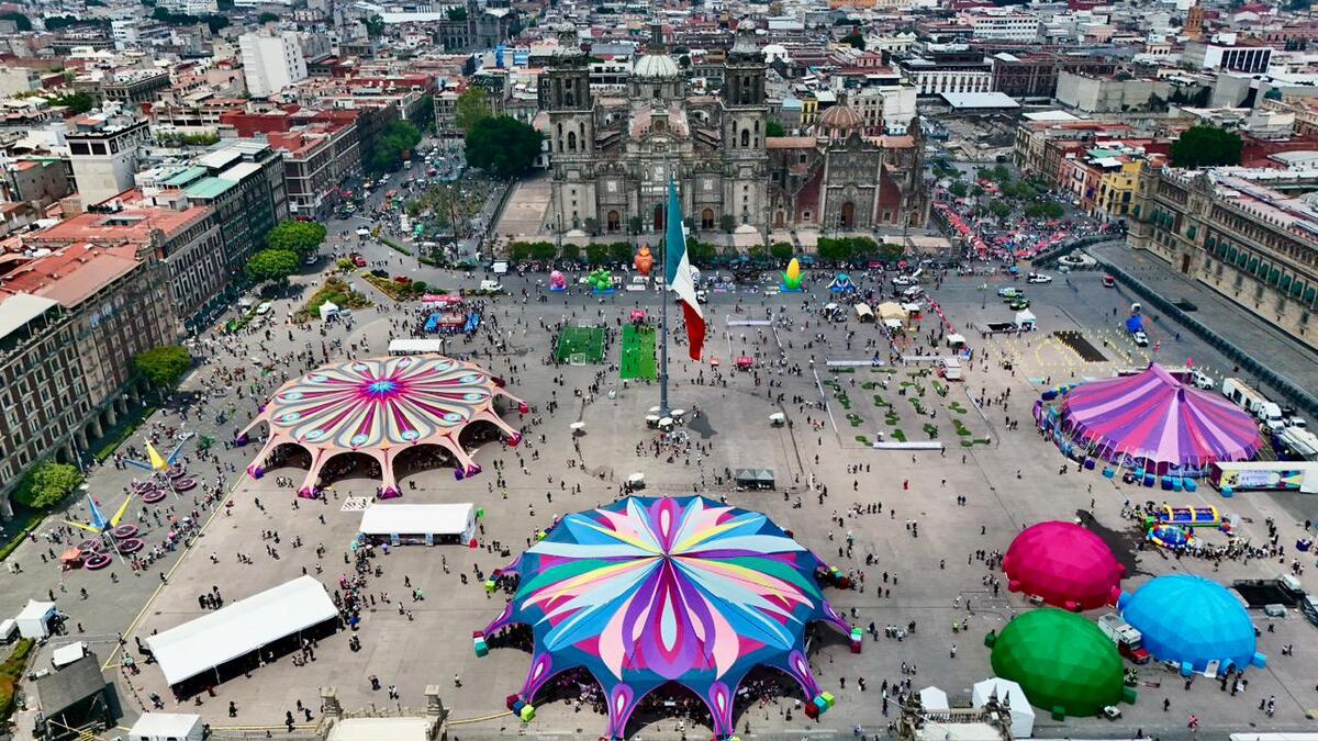 La mandataria dijo que este espacio se convertirá en una zona de convivencia. (Foto: especial)