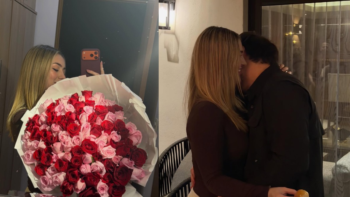 Melanie Carmona celebra su cumpleaños con Cruz Martínez. | FOTO: Melanie Carmona