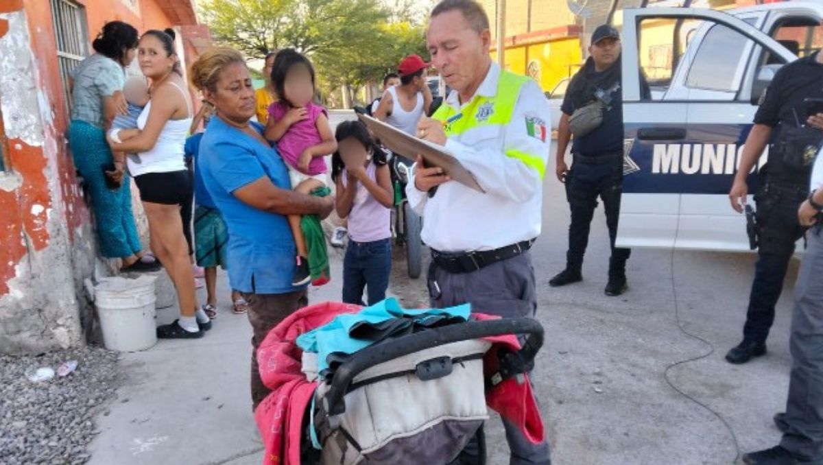 Ocurrió en la calle Mezquite y avenida Genoveva Alanis de la colonia El Mezquital de la ciudad de Gómez Palacio, Durango. | Especial
