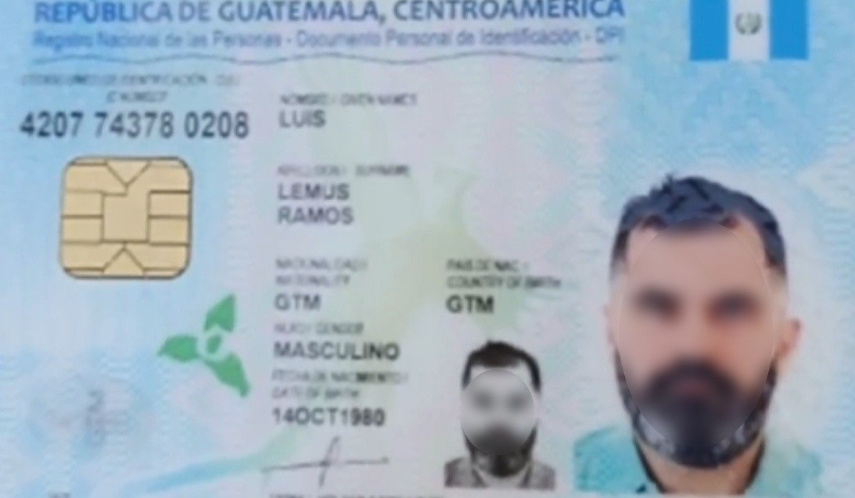 Pasaporte apócrifo utilizado por Fernando Farías Laguna | Foto: Policía Federal Argentina