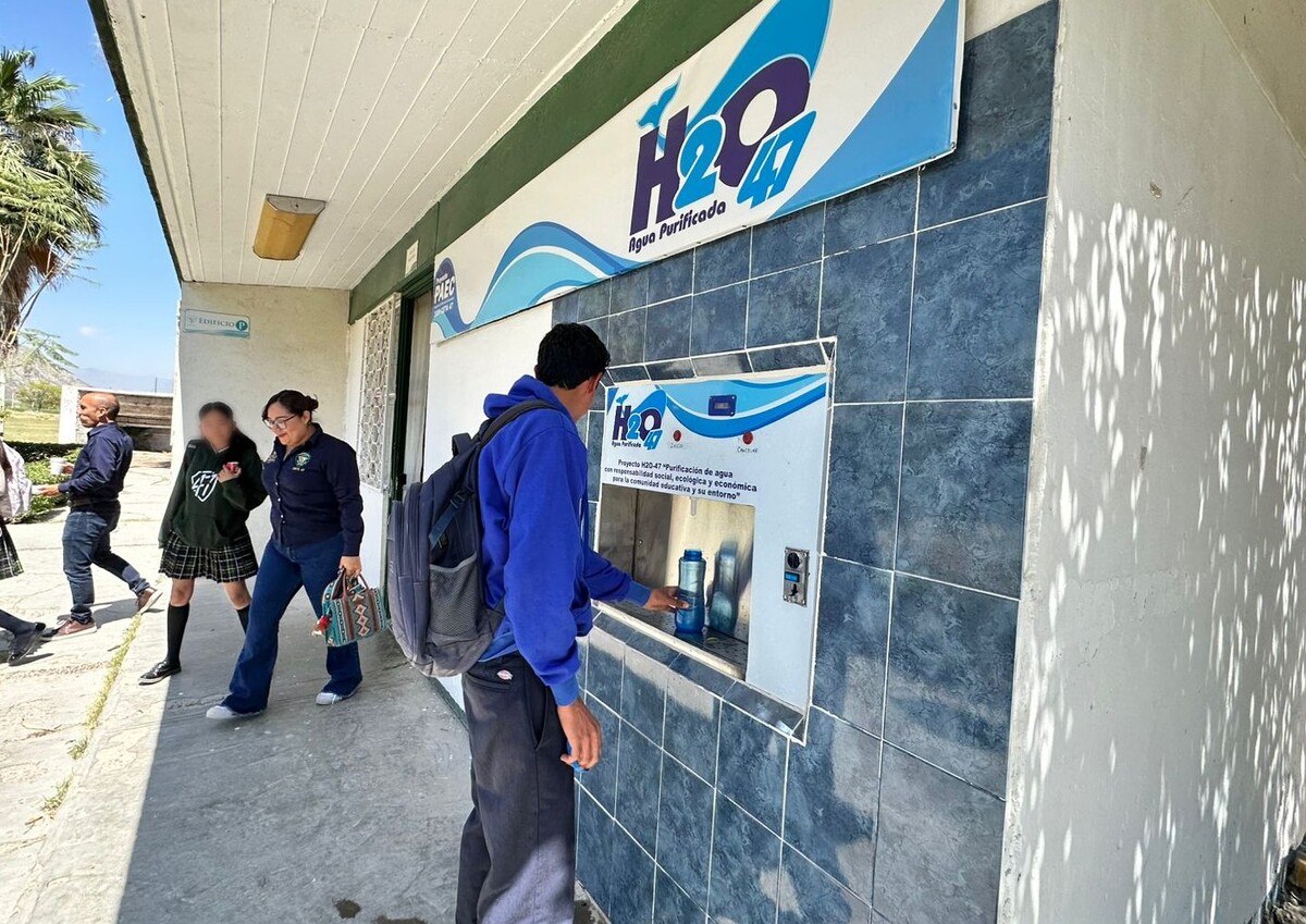 Planta purificadora de CBTA 47 fue donada por la Dirección General de Escuelas Técnicas Agropecuarias | Rolando Riestra