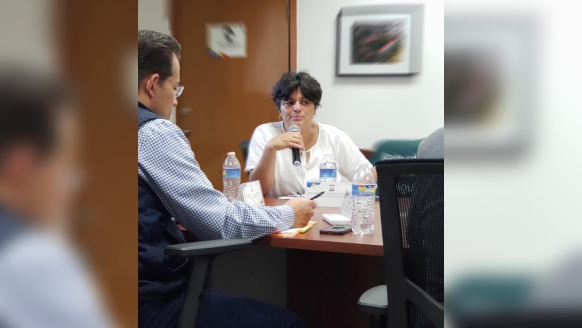 Rosa María Azucena Narváez ex directora general |Foto alcaldía Azcapotzalco