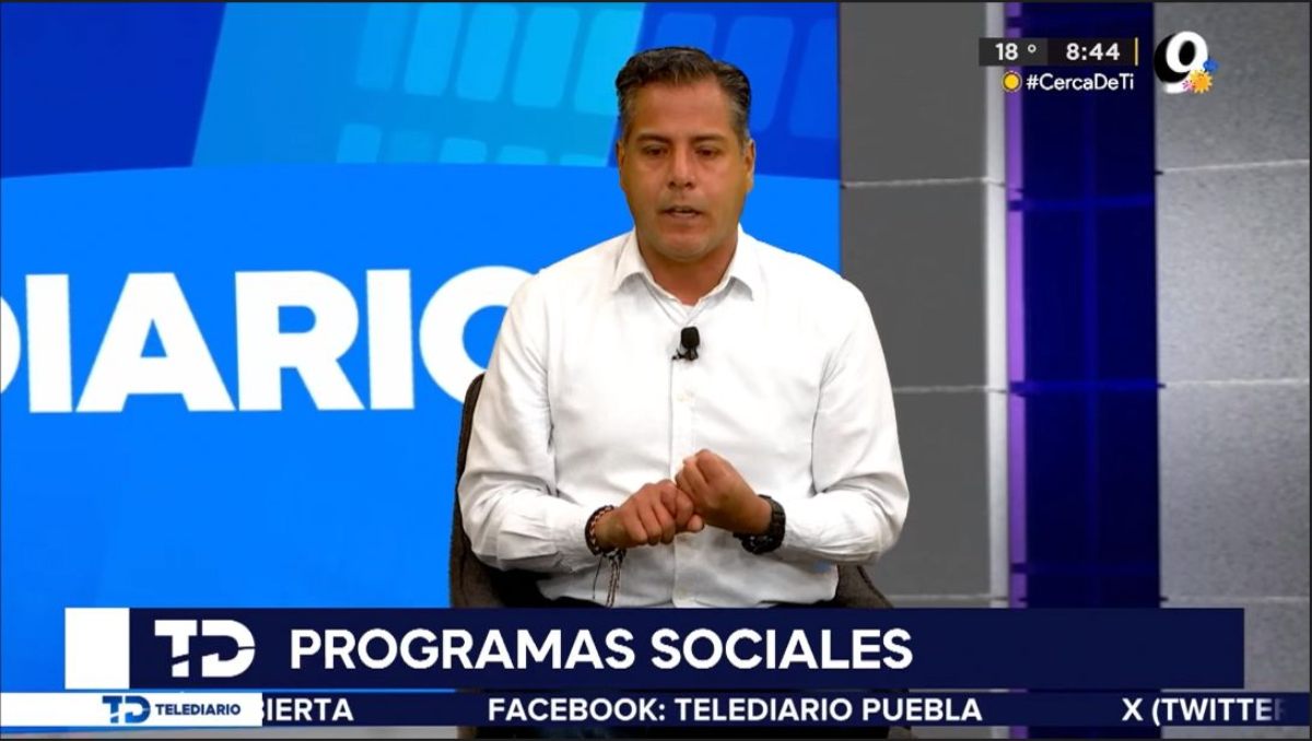 Secretario de Bienestar y Participación Ciudadana del municipio de Puebla, Carlos Humberto Gómez Tepoz | Especial