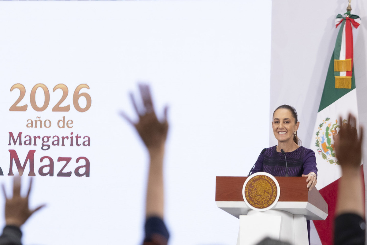 Sheinbaum detalló la reunión entre Harfuch y la gobernadora de Chihuahua. | Foto: Presidencia