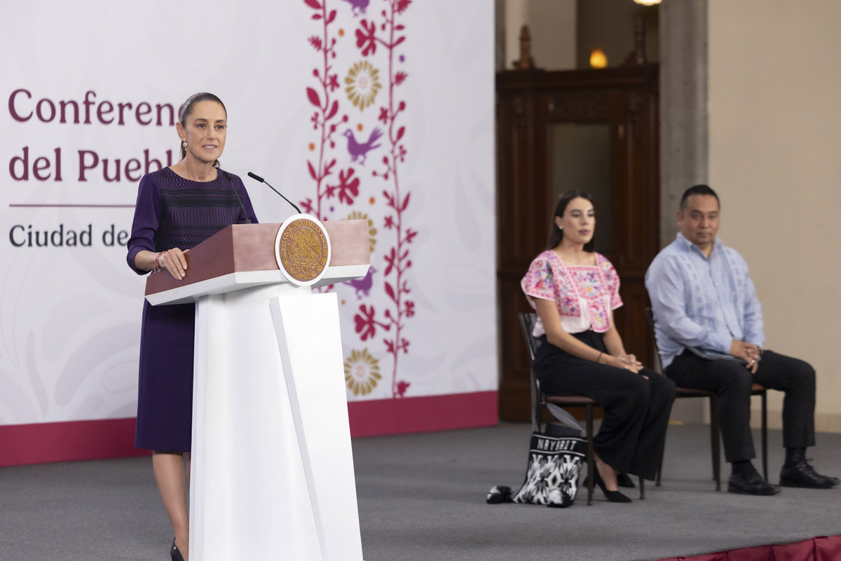 Sheinbaum pidió a gobernadores ser estrictos con la soberanía nacional. | Foto: Presidencia