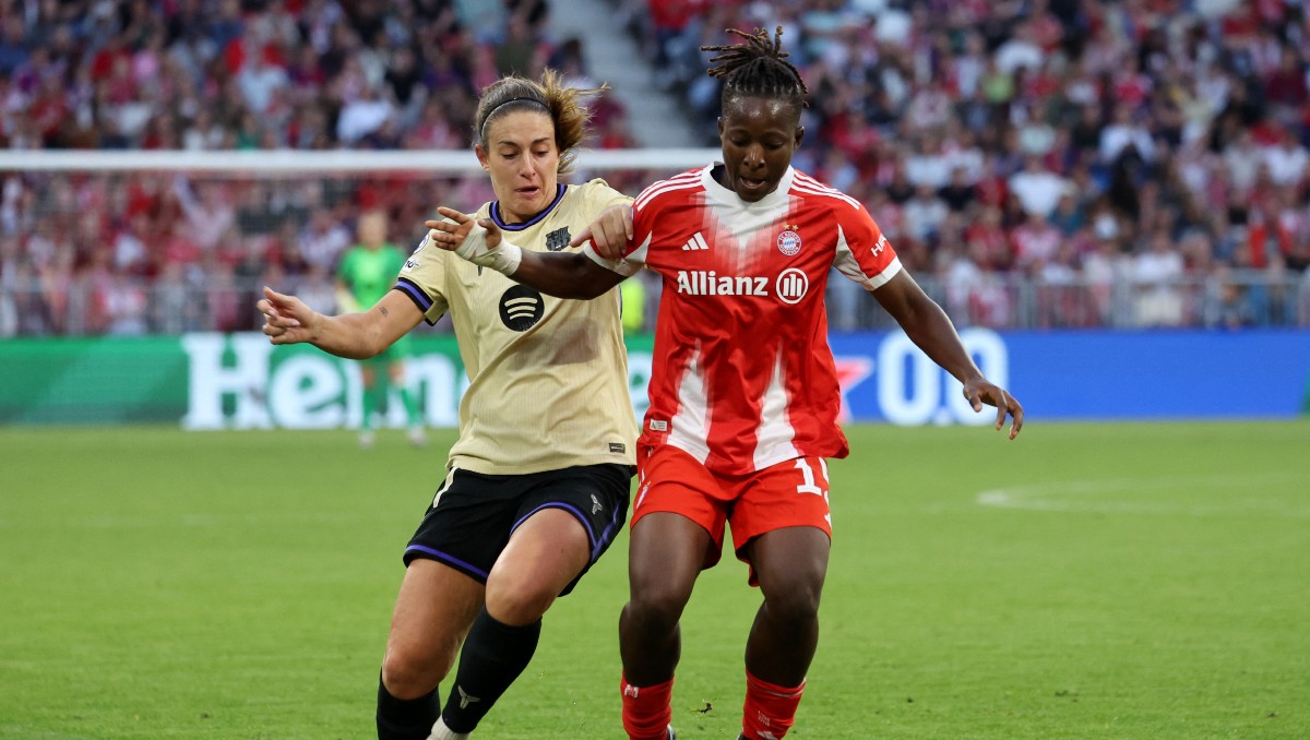 Bayern y Barcelona empatan en la Semifinal Ida de la Champions League Femenina (Reuters)