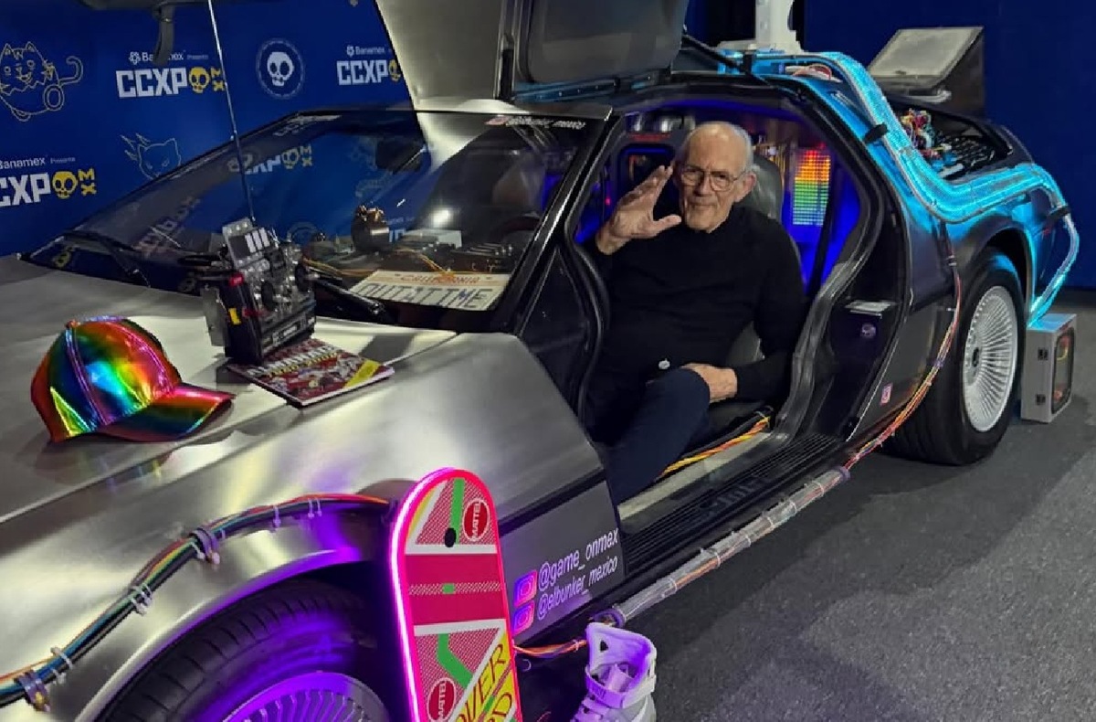 Christopher Lloyd  conquista el primer día de la CCXP México | Foto: Especial