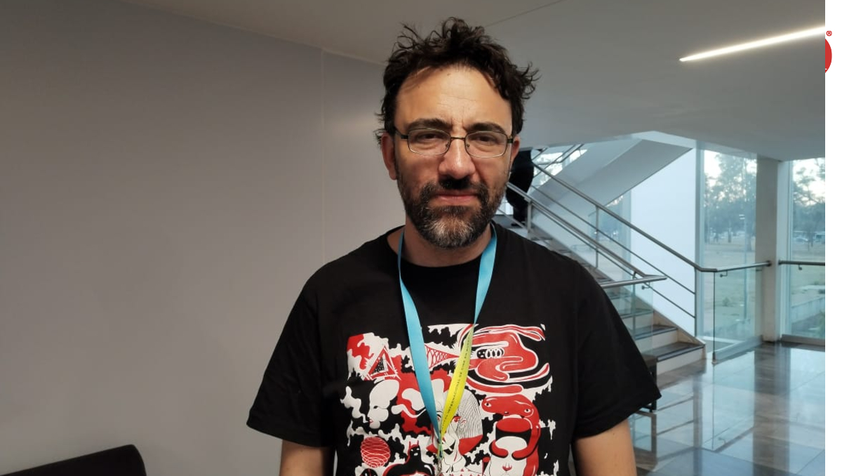El cineasta chileno, Cristóbal Valenzuela, ha presentado su más reciente obra en el FICG 41 (Foto: Seiler García)