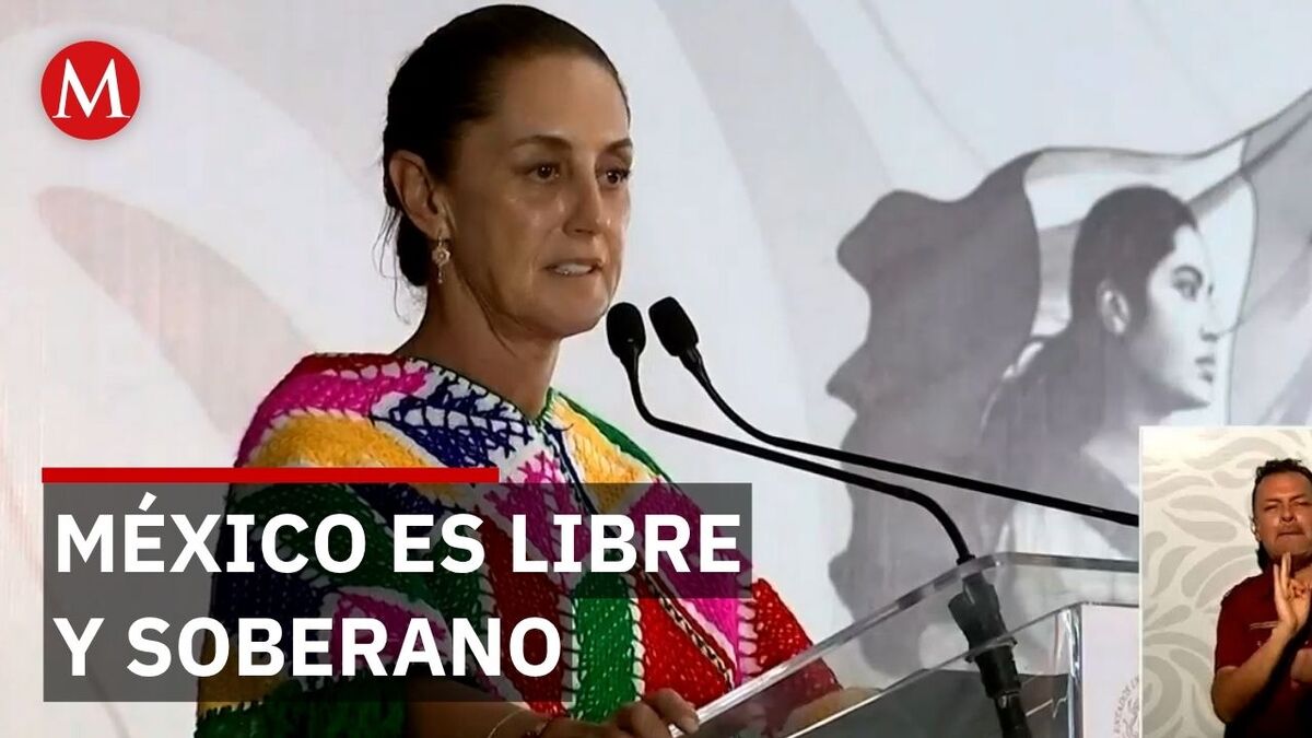Claudia Sheinbaum rechaza injerencia extranjera y defiende soberanía de México