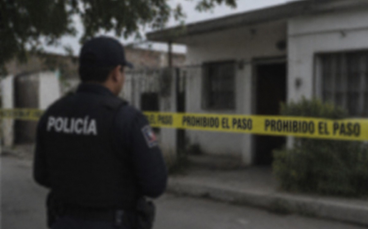 Hombre es encontrado sin vida en el patio de casa en Reynosa.|