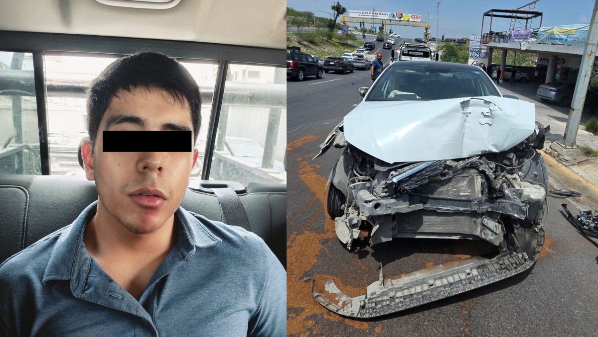 El joven detenido fue identificado como  Alonso Javier "N". | Especial