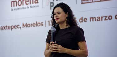 Luisa María Alcalde subió en popularidad a través de redes sociales