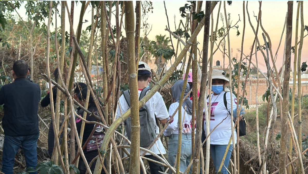 Nuevamente un colectivo realiza el hallazgo de restos en Jalisco (Foto: Usi Toledo)