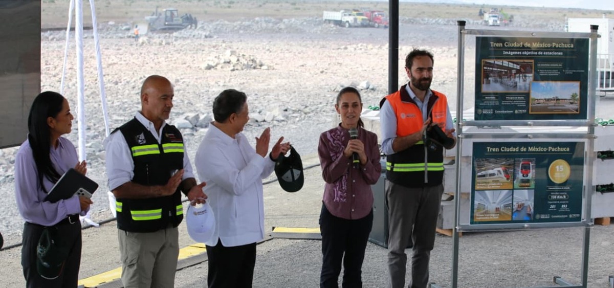 La presidenta reconoció la labor de los ingenieros militares y destacó la velocidad de los trabajos. JORGE SÁNCHEZ