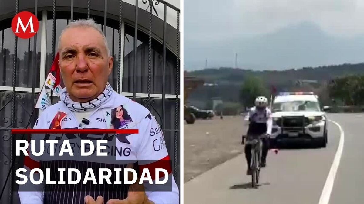 Rafael Zarco: El ciclista que recorre México contra el cáncer