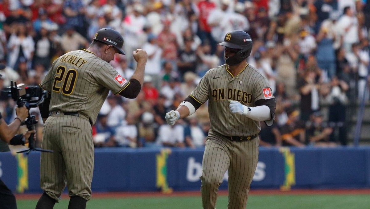 San Diego Padres derrota a Arizona Diamondbacks en el Juego 1 del MLB Mexico City Series (Ariana Pérez)