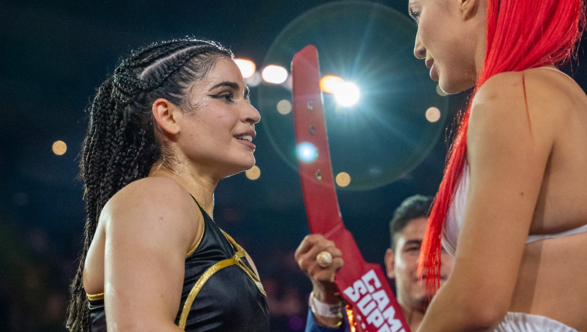 Alana Flores se despide del boxeo con emotiva carta en Supernova Génesis (X @supernovaboxing )