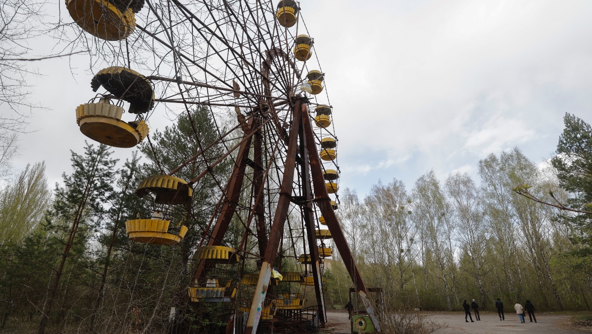 La ciudad abandonada de Prípiat, cerca de Chernóbil, Ucrania. | EFE