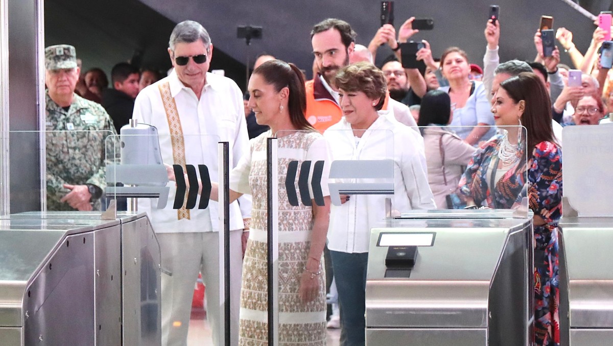 Así se ve el Tren Felipe Ángeles, que conecta Buenavista con el AIFA.