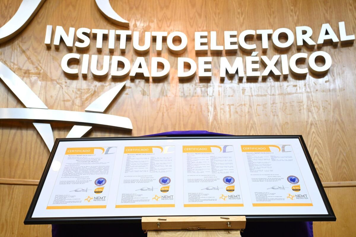 La democracia se mide: IECM obtiene recertificación ISO Electoral. (Foto: especial)