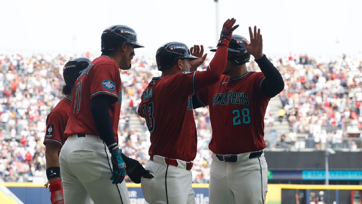 Diamondbacks firma contundente remontada y divide con Padres en la MLB Mexico City Series (Ariana Pérez)