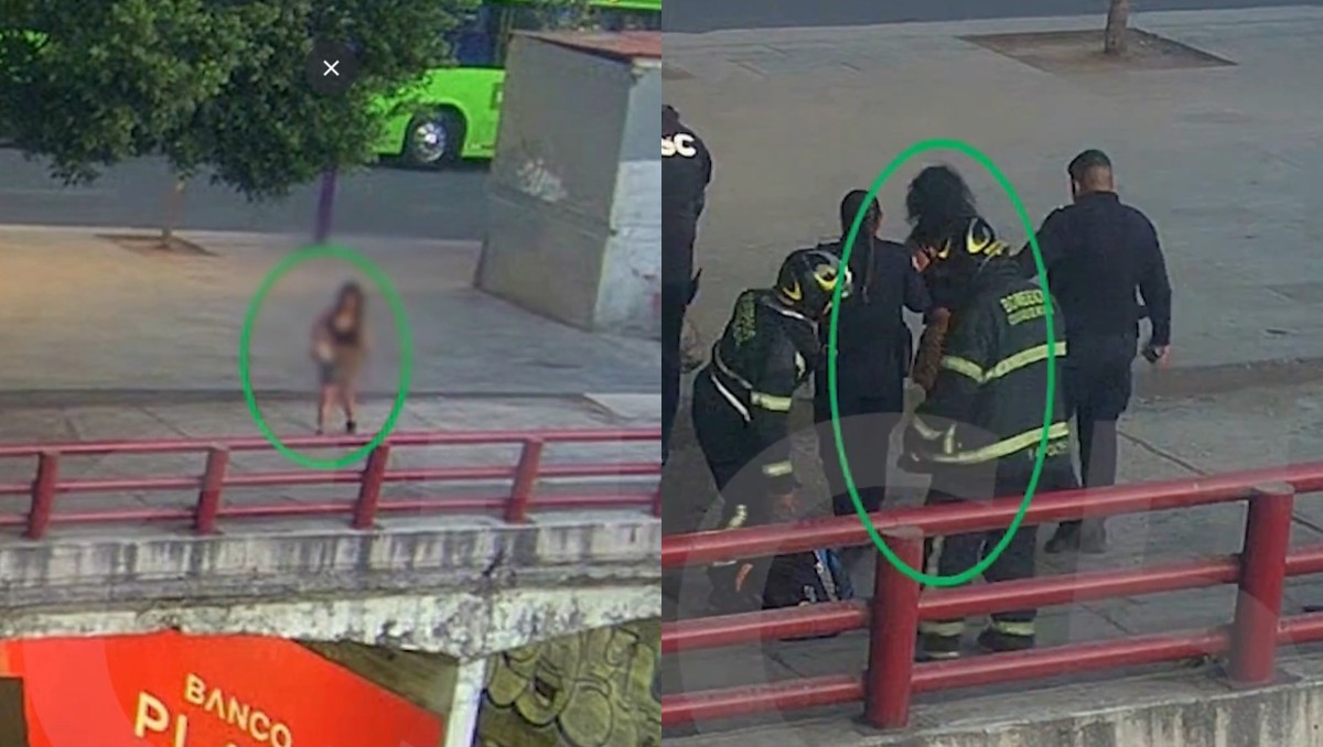 Mujer es rescatada por policías al intentar quitarse la vida en CdMx | Especial