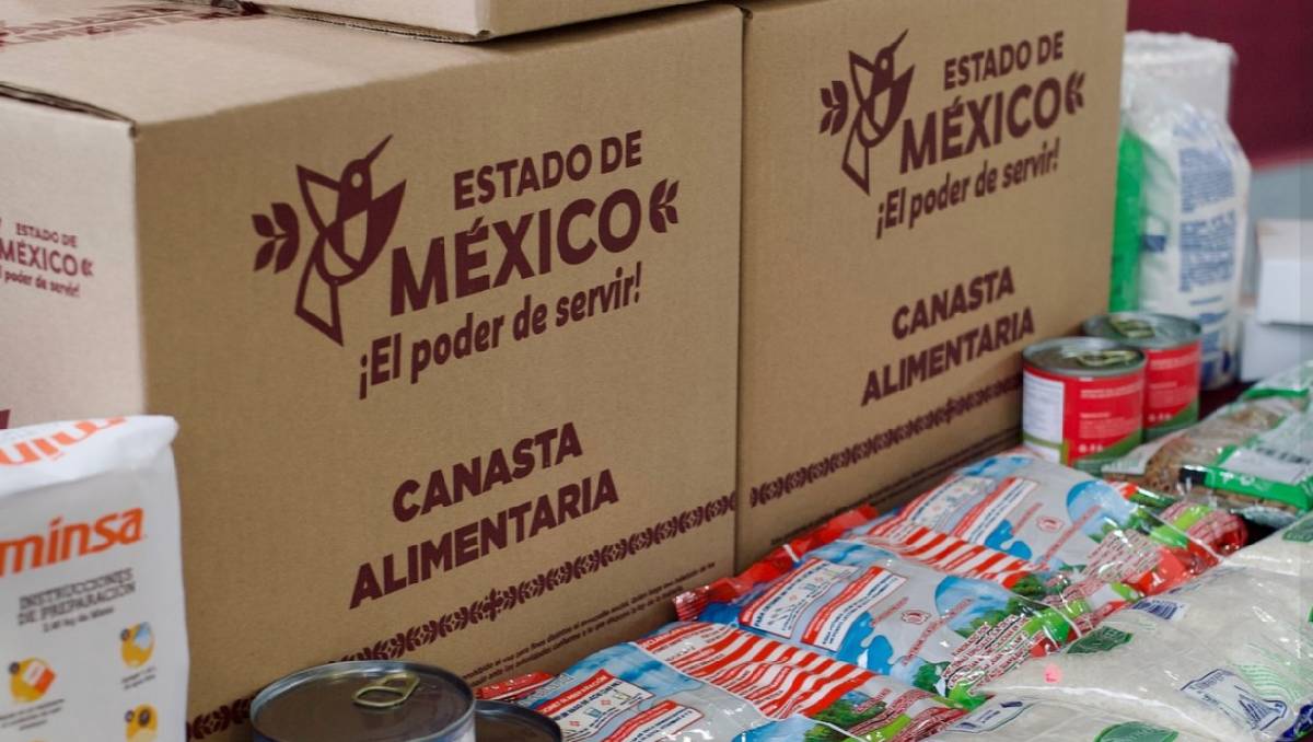 Las personas seleccionadas para tener una despensa gratuita deben continuar con el proceso. Foto: (Especial)