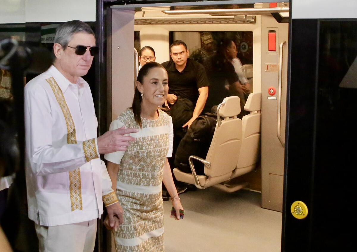 Así se ve el Tren Felipe Ángeles, que conecta Buenavista con el AIFA.