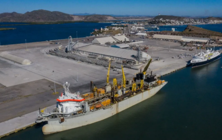 Puerto de Topolobampo en Sinaloa.| Foto: Secretaria de Marina