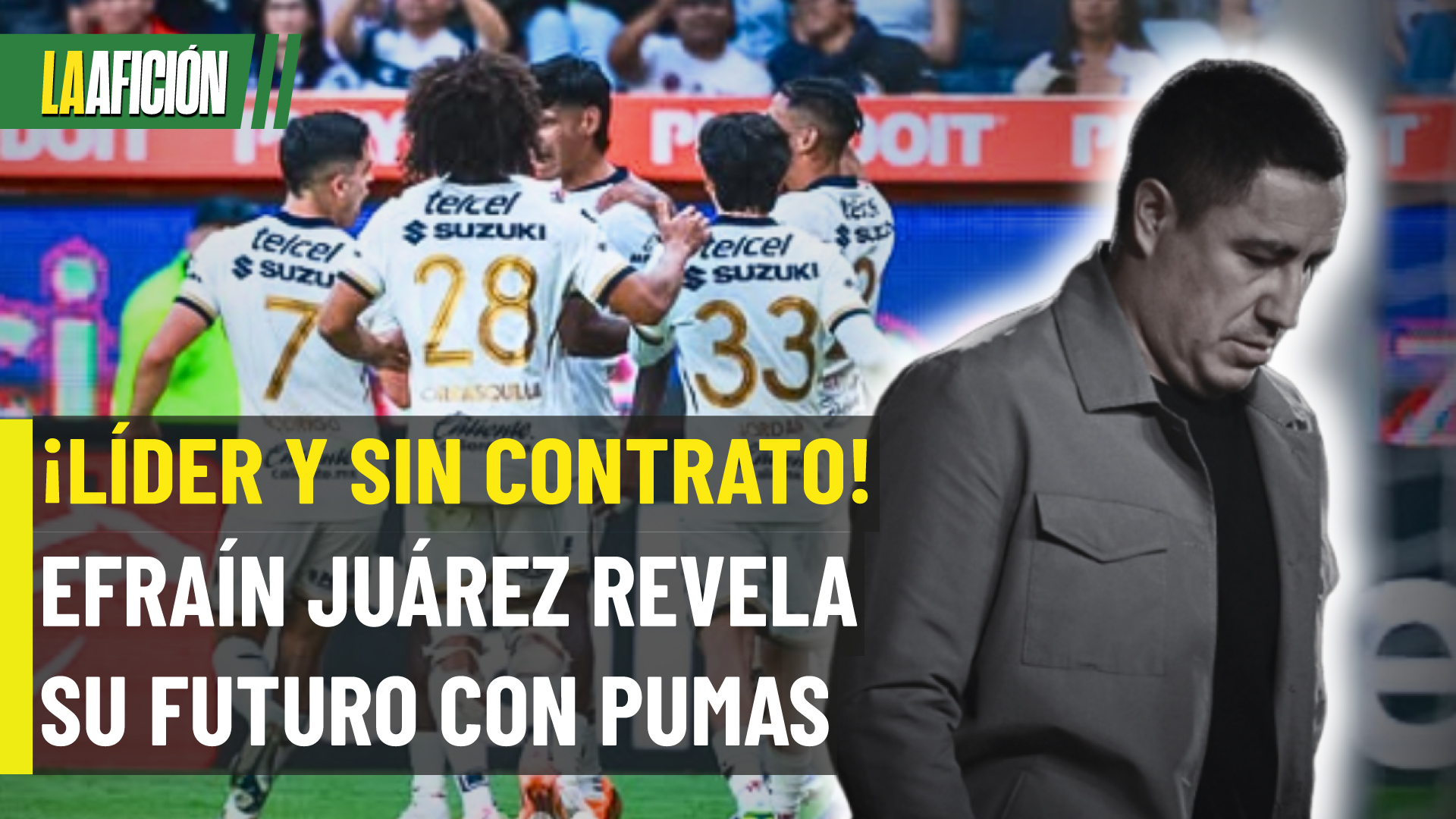 ¿Se va de Pumas? Efraín Juárez rompe el silencio sobre su futuro