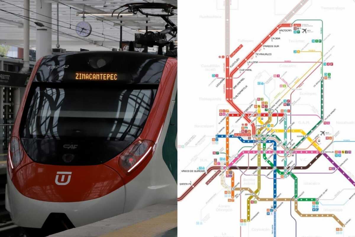 Son al menos tres trenes los que conectan la Ciudad de México con el Estado de México.