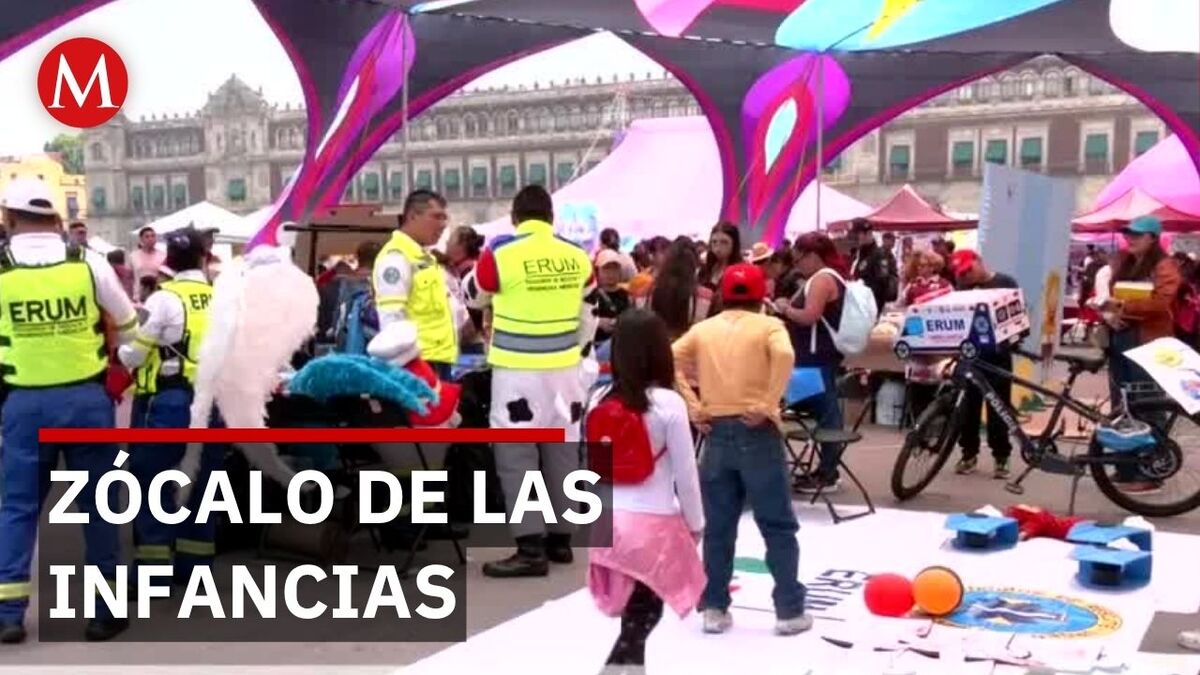 Zócalo de las Infancias: Así es el mega festejo en la CdMx