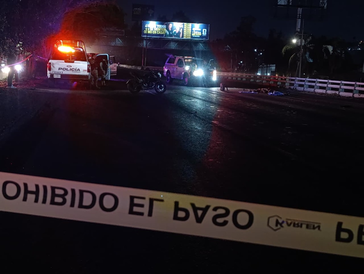 El accidente ocurrió sobre la  carretera a Chapala. (Vicente Torres)