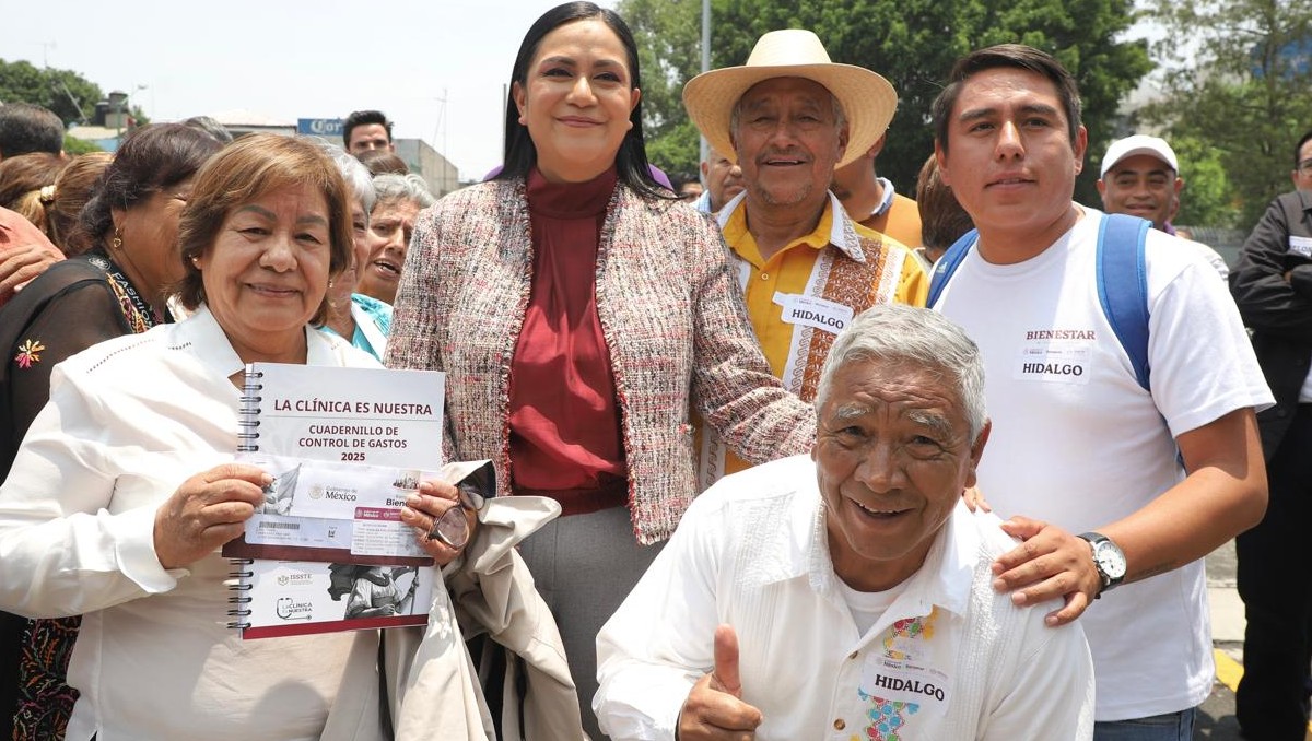 Ariadna Montiel informa sobre el registro para las Pensiones del Bienestar. | Especial