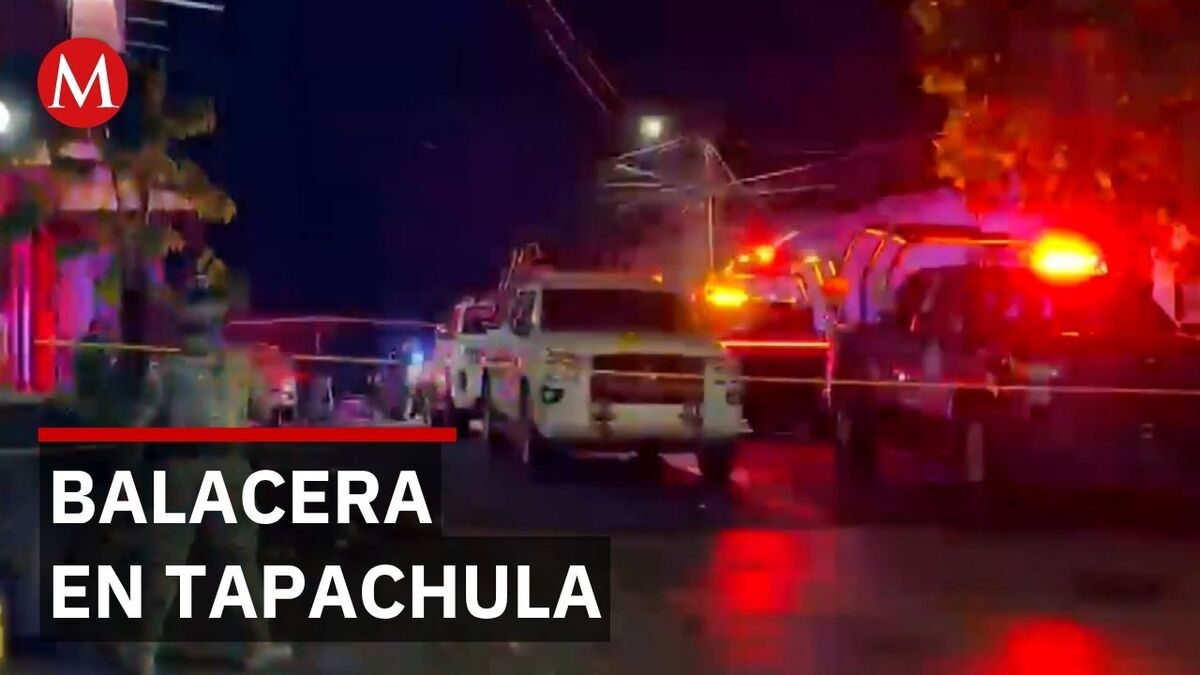 Ataque armado en bar de Tapachula, Chiapas, deja tres muertos y seis heridos