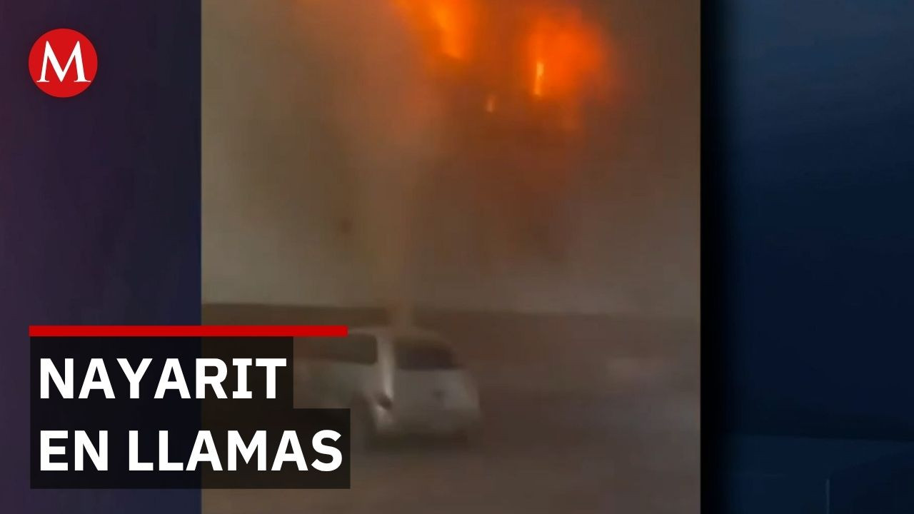 Bloqueos e incendios en Nayarit tras captura de 'El Jardinero' del CJNG