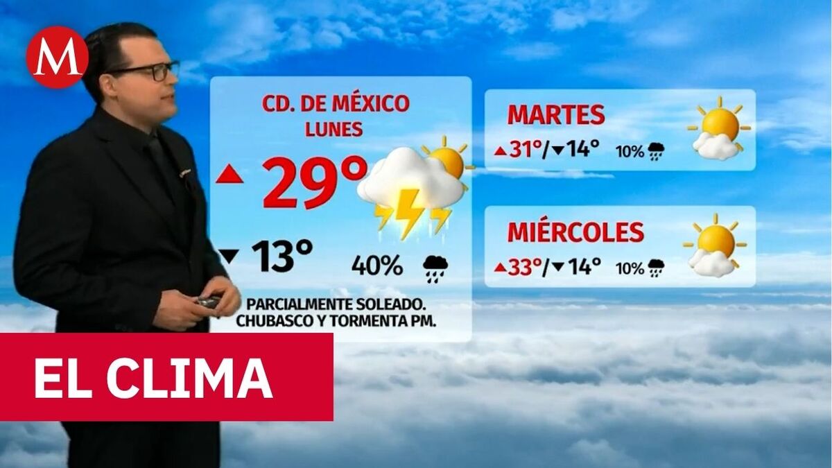 Clima de hoy lunes 27 de abril de 2026 | Pronóstico con Nelson Valdez